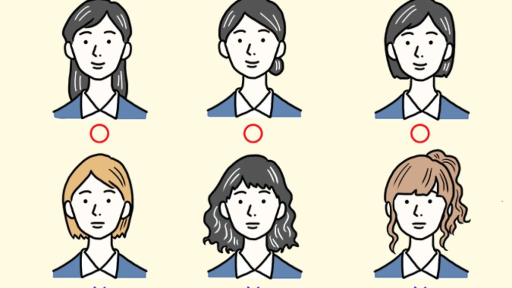 バイト面接、髪型で気を付けること【前髪は?触覚ありは?】